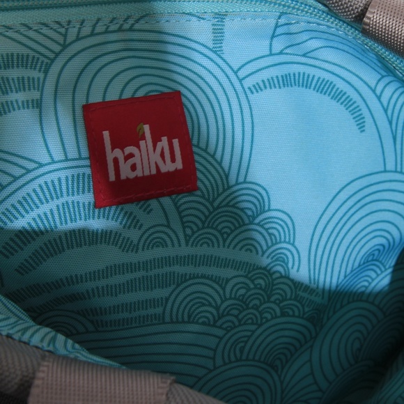 Haiku Journey Eco Tote bag in Poppy Mist Bag - Picture 5 of 8